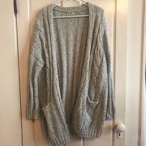 UO Kimchi Blue Hannah Cable Cardigan
